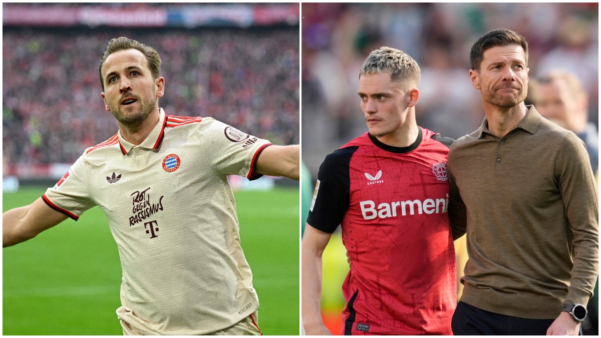 Harry Kane wins first major trophy after Leverkusen draw at Freiburg clinches 34th Bundesliga title for Bayern