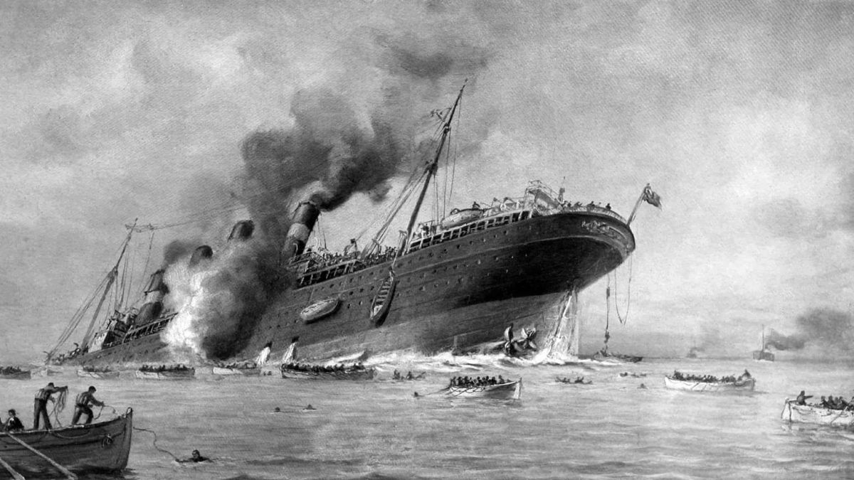 History Today: How the course of World War I changed after British ship 'Lusitania' sank History Today: How the course of World War I changed after British ship 'Lusitania' sank
