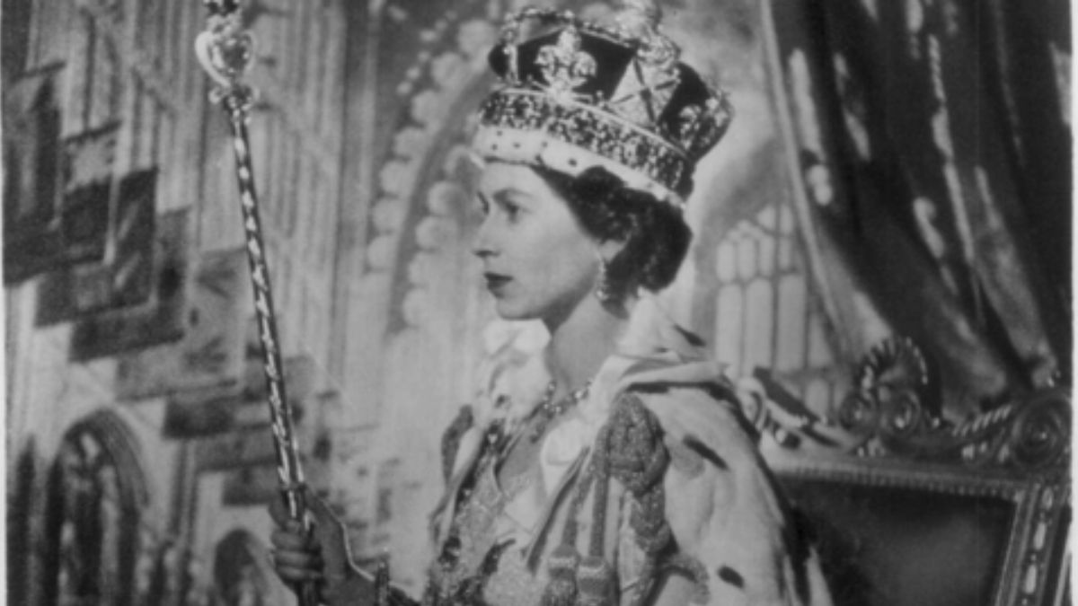 This photograph of the newly crowned monarch, Queen Elizabeth II, was sent by special radiophoto circuit from London. AP This photograph of the newly crowned monarch, Queen Elizabeth II, was sent by special radiophoto circuit from London. AP