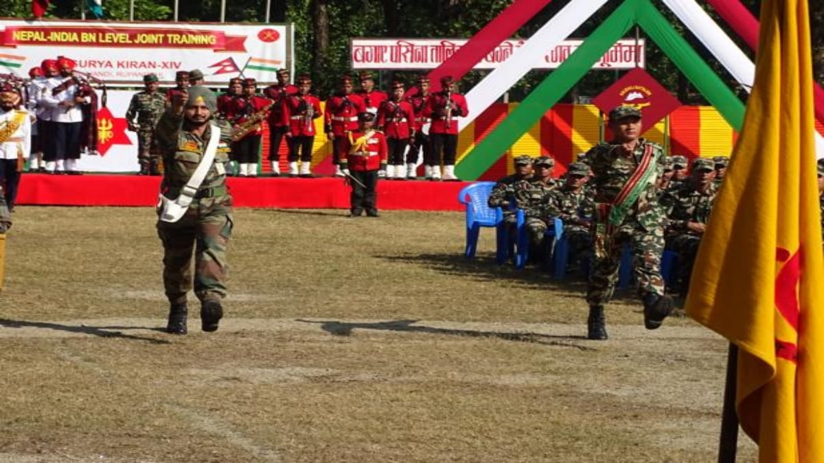 India & Nepal hold military drills amid suspicion of Pak terrorist presence in the country