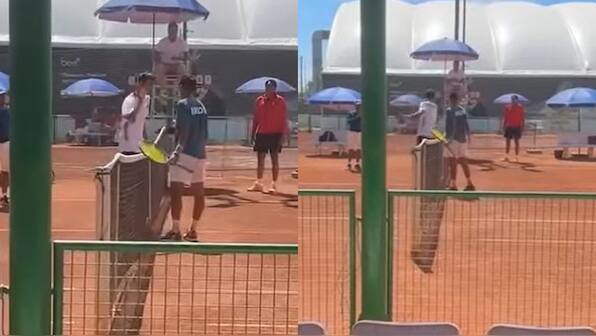 Handshake controversy erupts at India-Pakistan tennis match; fans slam 'filthy attitude' from Pak player