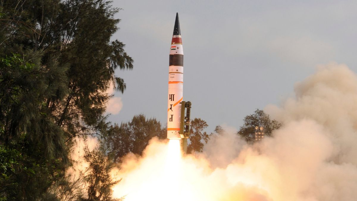 A surface-to-surface Agni V missile is launched from the Wheeler Island off the eastern Indian state of Odisha, April 19, 2012. File Image/Reuters A surface-to-surface Agni V missile is launched from the Wheeler Island off the eastern Indian state of Odisha, April 19, 2012. File Image/Reuters