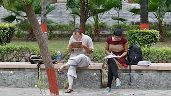 Indian students study inside the Delhi University campus in New Delhi, India, September 20, 2013. Representational Image/Reuters