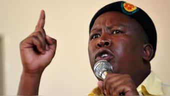 Firebrand South African politician has decided to stand by the "Kill the Boer" chant. AFP