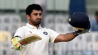Karun Nair is one of only two Indians to score a triple-hundred in Test cricket. PTI