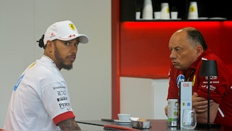 Lewis Hamilton blasted Ferrari for their decision making during the Miami Grand Prix. Image: Reuters