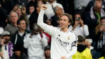 Luka Modric won 28 titles at Real Madrid, most in the club's history. Image: Reuters
