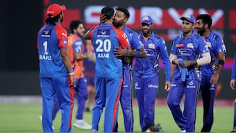 MI vs DC match in Mumbai could washed out as a Yellow Alert has been issues in the city. Image: Reuters
