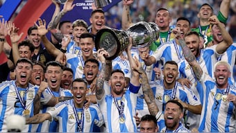 Lionel Messi and Argentina football team most likely won't travel to Kerala in 2025. Image: Reuters

