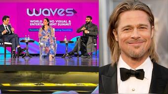 Firstpost at WAVES 2025: Vijay Deverakonda questions English supremacy in India: 'I do a film and Brad Pitt does a film, he will get paid 100x more just because...'