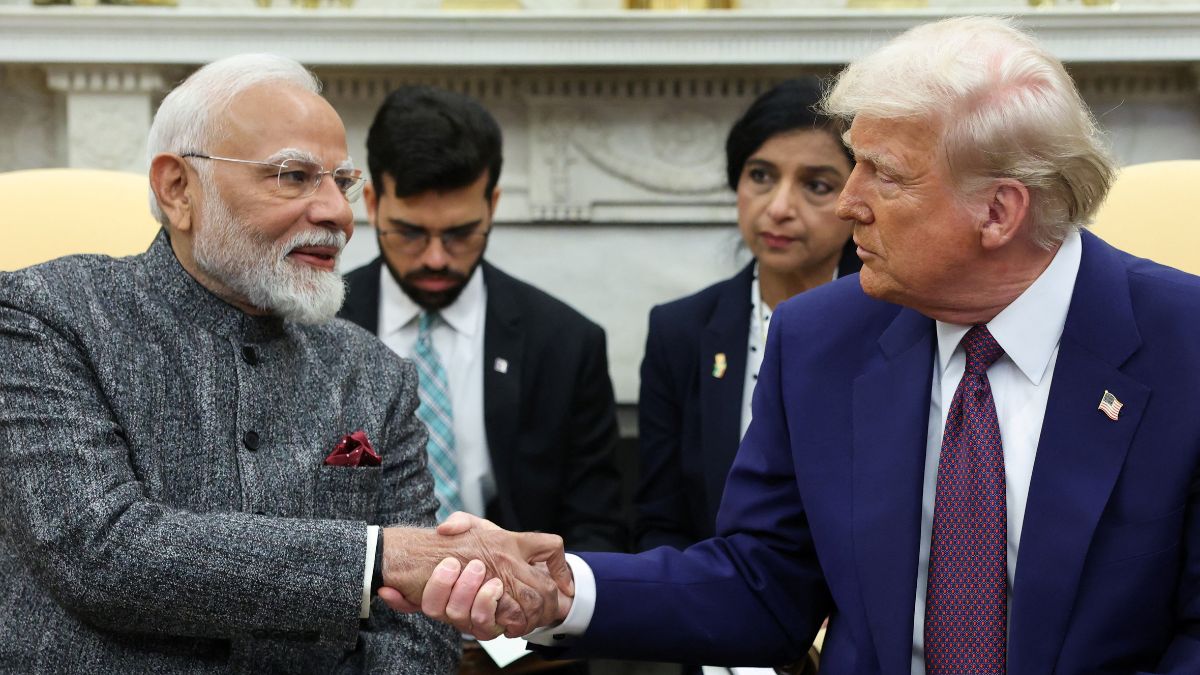 US President Donald Trump and Indian Prime Minister Narendra Modi shake hands, at the White House in Washington, DC, US, February 13, 2025. File Image/Reuters US President Donald Trump and Indian Prime Minister Narendra Modi shake hands, at the White House in Washington, DC, US, February 13, 2025. File Image/Reuters