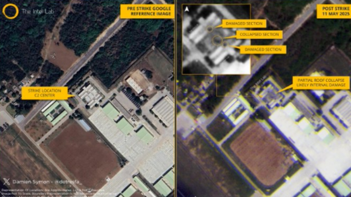 New satellite images show extensive damage to Pakistan's Nur Khan and Murid bases in Indian strike New satellite images show extensive damage to Pakistan's Nur Khan and Murid bases in Indian strike