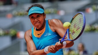Japanese tennis star Naomi Osaka bounced back from a first-round exit at the Madrid Open with a victory at L’Open 35 de Saint-Malo in the build-up to the French Open. AP 