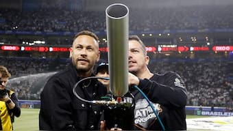 Neymar hopes to play for Brazil in 2026 World Cup but injuries are not helping. Image: Reuters 