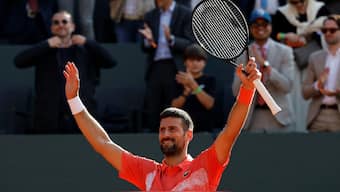 Novak Djokovic faces Hubert Hurkacz in the Geneva Open final. Image: Reuters