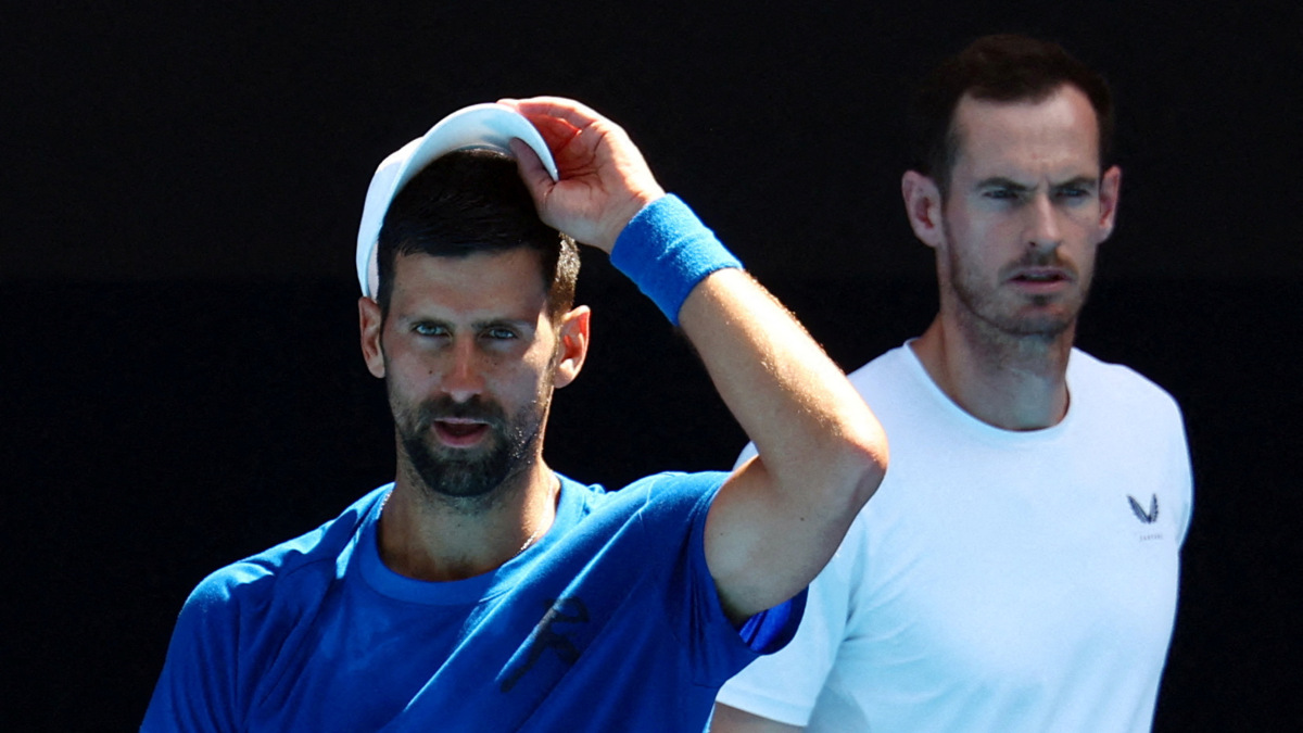 Novak Djokovic had appointed three-time Grand Slam winner Andy Murray as his coach ahead of the Australian Open in January. Reuters Novak Djokovic had appointed three-time Grand Slam winner Andy Murray as his coach ahead of the Australian Open in January. Reuters