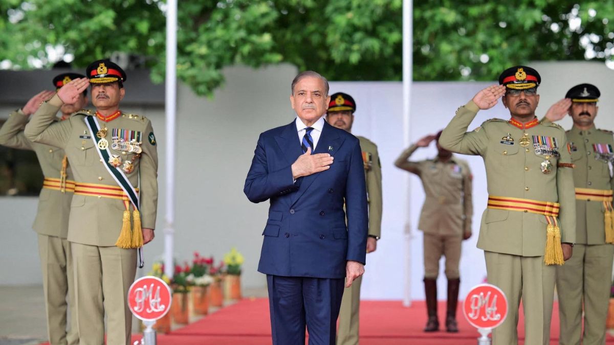 Pakistan's Prime Minister Shehbaz Sharif, along with Chief of the Army Staff (COAS) of Pakistan Asim Munir, reviews the parade at the passing out ceremony of 151st Long Course at the Pakistan Military Academy (PMA) Kakul, Abbottabad, Pakistan, April 26, 2025. Press Information Department of Pakistan via Reuters Pakistan's Prime Minister Shehbaz Sharif, along with Chief of the Army Staff (COAS) of Pakistan Asim Munir, reviews the parade at the passing out ceremony of 151st Long Course at the Pakistan Military Academy (PMA) Kakul, Abbottabad, Pakistan, April 26, 2025. Press Information Department of Pakistan via Reuters