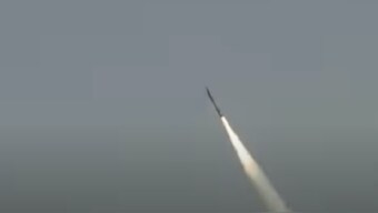 Pakistan test fires ballistic missile. AP 