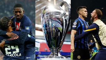 While Paris Saint-Germain have never won the Champions League, Inter Milan last won it in 2010. Images: Reuters
