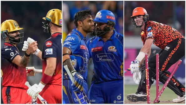 IPL 2025 playoff scenarios: RCB, MI and GT in pole position; SRH on the verge of joining CSK and RR on the way out