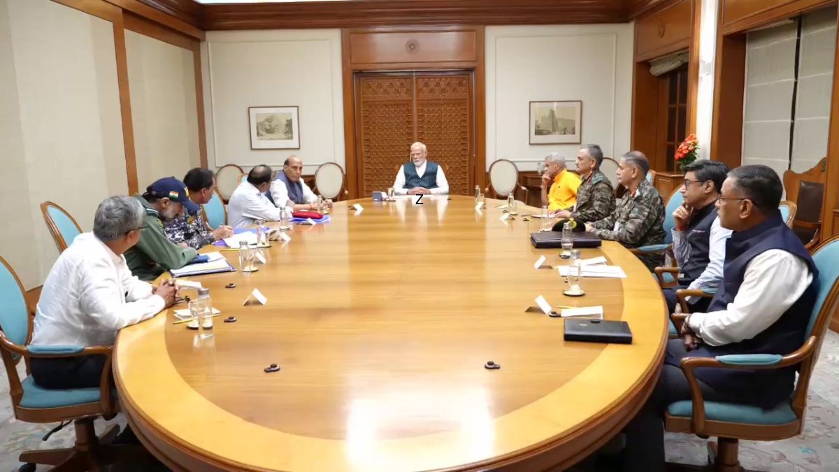 PM Modi chairs high-level meet after India-Pakistan agree to ceasefire PM Modi chairs high-level meet after India-Pakistan agree to ceasefire