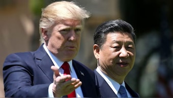 Donald Trump and China's President Xi Jinping. File image/ Reuters
