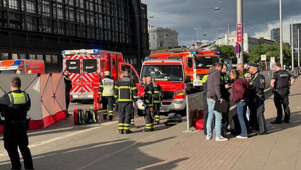 Twelve injured in knife attack at Hamburg railway station; suspect arrested