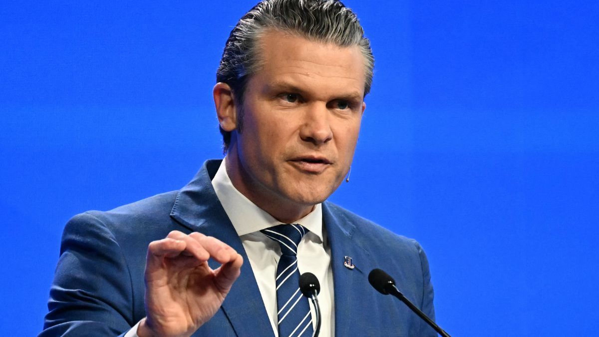 US Secretary of Defense Pete Hegseth delivers an address at the Shangri-La Dialogue Summit in Singapore on May 31, 2025.- AP US Secretary of Defense Pete Hegseth delivers an address at the Shangri-La Dialogue Summit in Singapore on May 31, 2025.- AP