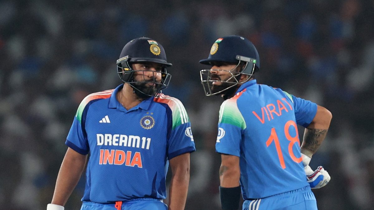Rohit Sharma and Virat Kohli in action for India. Image: Reuters Rohit Sharma and Virat Kohli in action for India. Image: Reuters