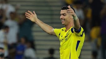 Al-Nassr want Cristiano Ronaldo to stay for another season. Image: Reuters
