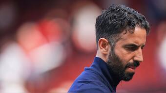 Ruben Amorim faces his biggest test yet as Manchester United manager on Wednesday when his team faces Tottenham Hotspur in the UEFA Europa League final in Bilbao on Wednesday. AP