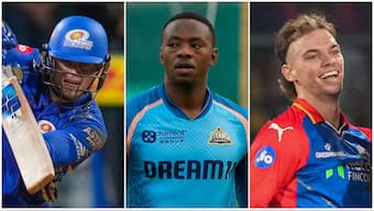 Ryan Rickelton (MI), Kagiso Rabada (GT) and Tristan Stubbs (DC) are among the eight South African players in the IPL who have been named in the squad for the ICC World Test Championship final. AP/PTI