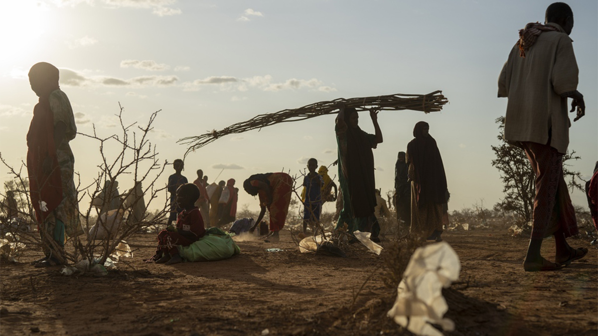 (File) Somalis, who have been displaced due to drought, settle at a camp on the outskirts of Dollow, Somalia. AP (File) Somalis, who have been displaced due to drought, settle at a camp on the outskirts of Dollow, Somalia. AP