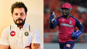 S Sreesanth has been suspended from all cricketing activities by the Kerala Cricket Association. Images: Sreesanth on X/Reuters