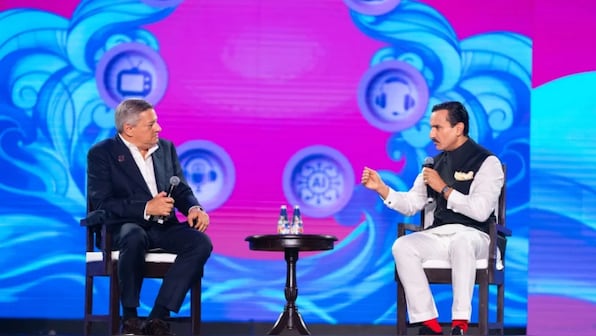Firstpost At Waves 2025: 'Netflix Has Fueled $2B+ Economic Impact in India post Covid,' says Co-CEO Ted Sarandos to Saif Ali Khan