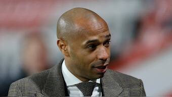 Thierry Henry highlighted lack of trophies and finals at Arsenal. Image: Reuters