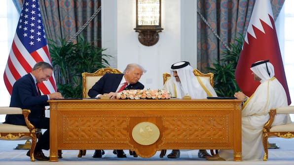 Not a personal gift: Qatar PM clarifies Trump jet row, calls it 'govt-to-govt' transaction