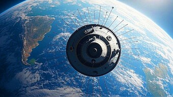 The spacecraft could land anywhere between 51.7 degrees north and south latitude. Image: AI-Generated/News18 
