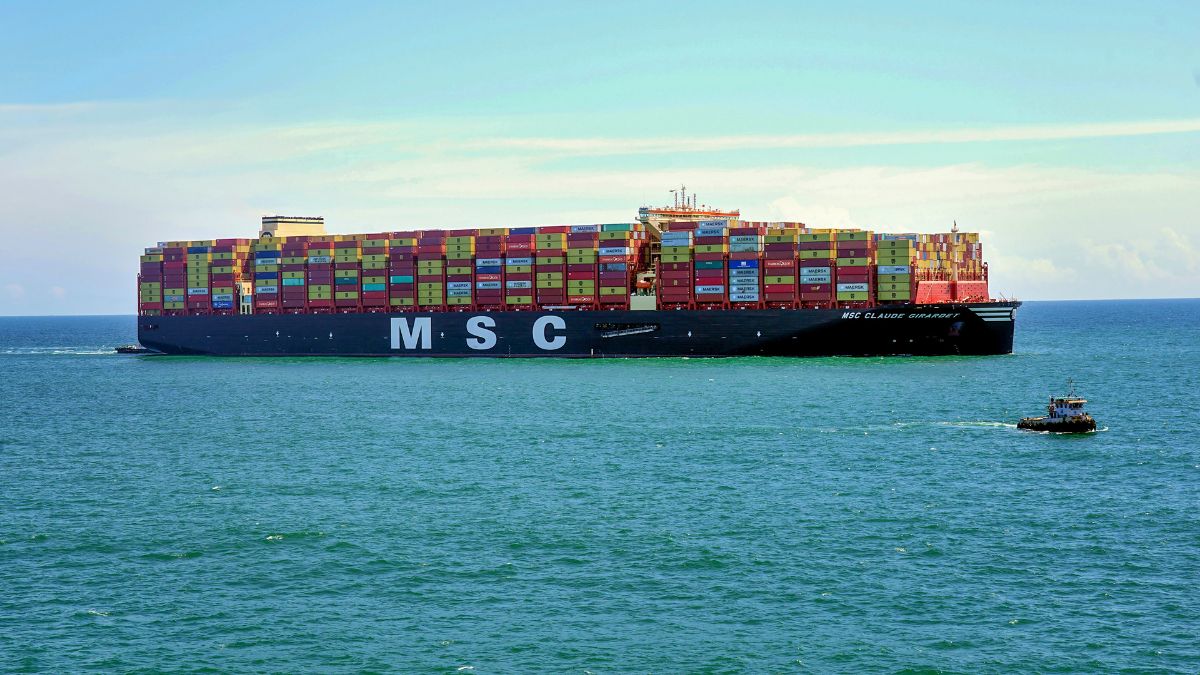 Container vessel MSC Claude Girardet reaches at Vizhinjam International Seaport Limited (VISL), in Thiruvananthapuram, September 13, 2024. File Photo/PTI Container vessel MSC Claude Girardet reaches at Vizhinjam International Seaport Limited (VISL), in Thiruvananthapuram, September 13, 2024. File Photo/PTI