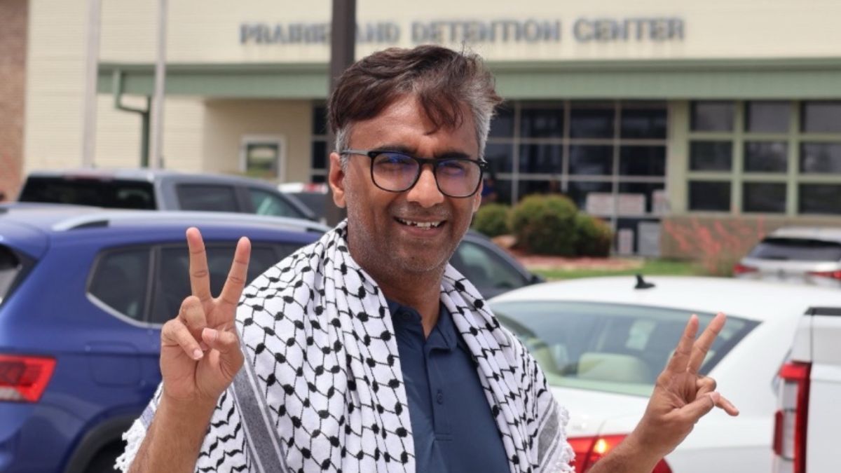 Since his release, he has made disturbing accounts of his time in custody, including being chained all over his body. X
Since his release, he has made disturbing accounts of his time in custody, including being chained all over his body. X