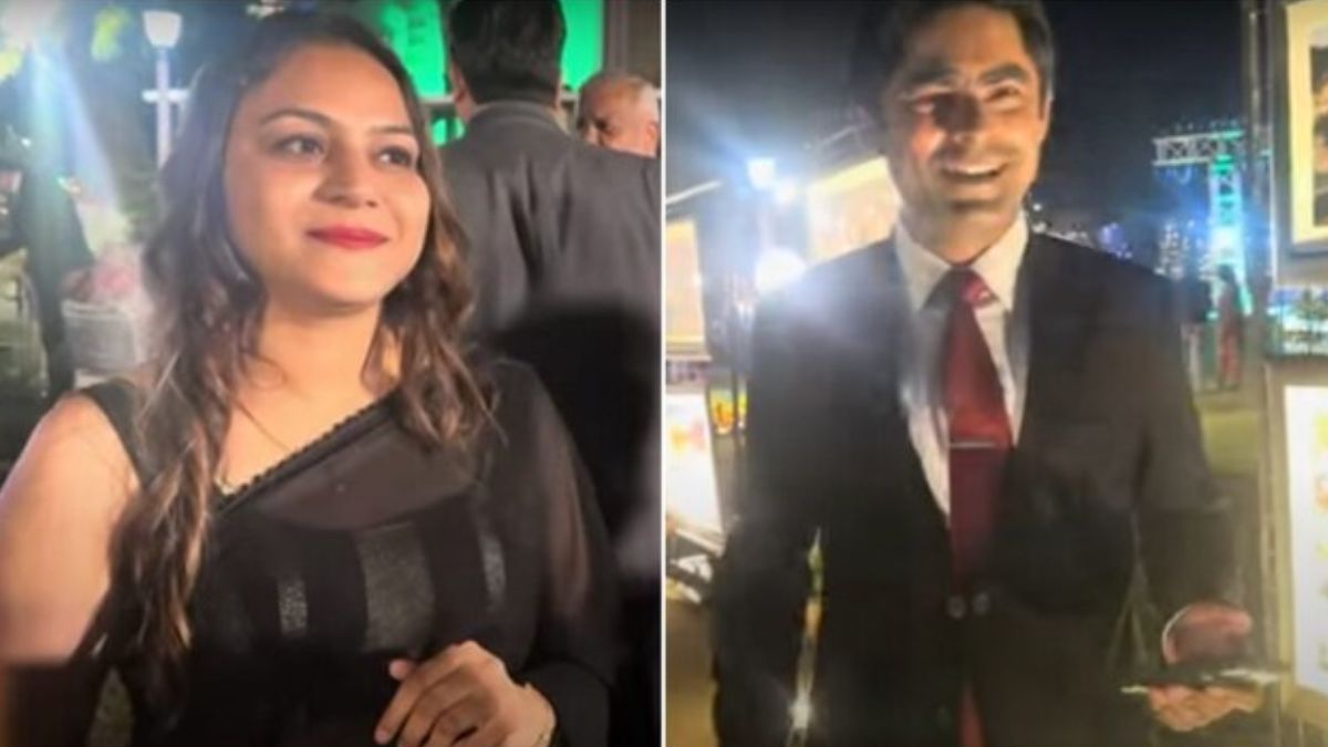 The clip gained attention since it features the YouTuber meeting Danish, an official at the Pakistan High Commission, along with a few other officials. Image: News18
The clip gained attention since it features the YouTuber meeting Danish, an official at the Pakistan High Commission, along with a few other officials. Image: News18