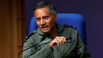 Air Marshal Bharti is a fighter combat leader and was commissioned into the fighter stream in 1987. Reuters
