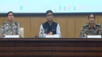 MEA press briefing on India-Pakistan tensions. MEA