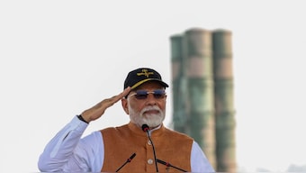PM Modi at AFS Adampur.