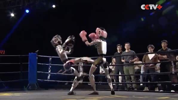 Robots are fighting robots in Chinese kick-boxing competition: Here's what happened