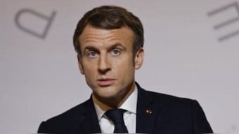 French President Emmanuel Macron will open the security conference in Singapore, where China's assertiveness, Russia's war on Ukraine, and conflicts in Asia will most likely be discussed. File image/AP.