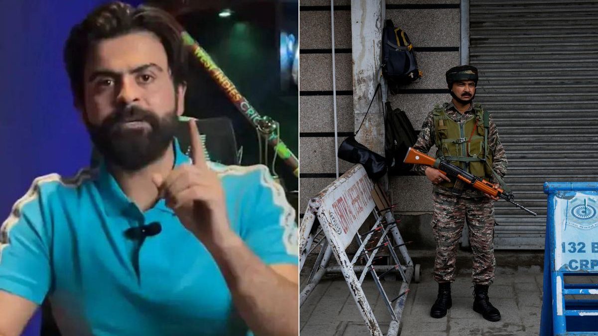 Ahmad Shahzad has issued a threat to India amid the ongoing Indo-Pak tensions. Image: Insta/Reuters Ahmad Shahzad has issued a threat to India amid the ongoing Indo-Pak tensions. Image: Insta/Reuters