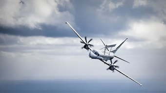 The Pakistan Air Force operates a fleet of nine Saab 2000 Erieye Airborne Early. Some reports in the media say one such aircraft has been shot down. Image courtesy: Saab