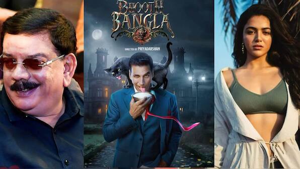 Akshay Kumar announces wrap on seventh film with Priyadarshan 'Bhooth Bangla', calls co-star Wamiqa Gabbi 'ever-surprising'- Watch video