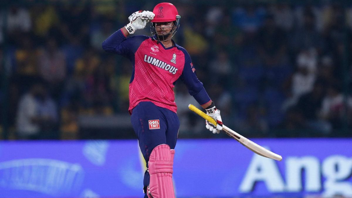 RR beat CSK by 6 wickets in their final game of season. Image: BCCI RR beat CSK by 6 wickets in their final game of season. Image: BCCI